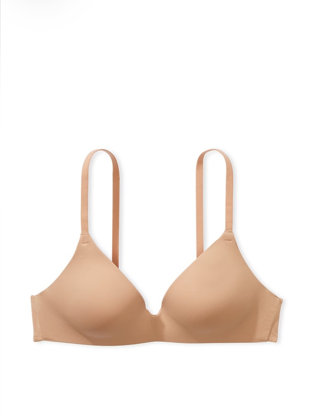 NWT PINK Victoria’s Secret Wear Everywhere Wireless Tan‎ Bra Praline 36C